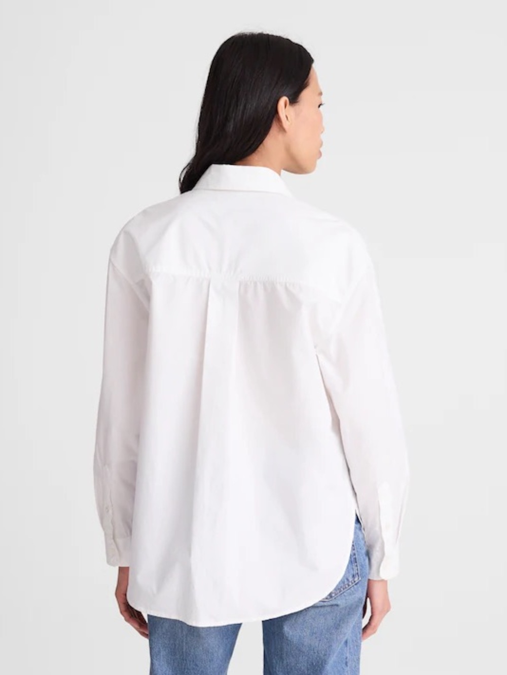 Madewell The Easy Shirt Button Down in White Size Medium NWT - Picture 4 of 13